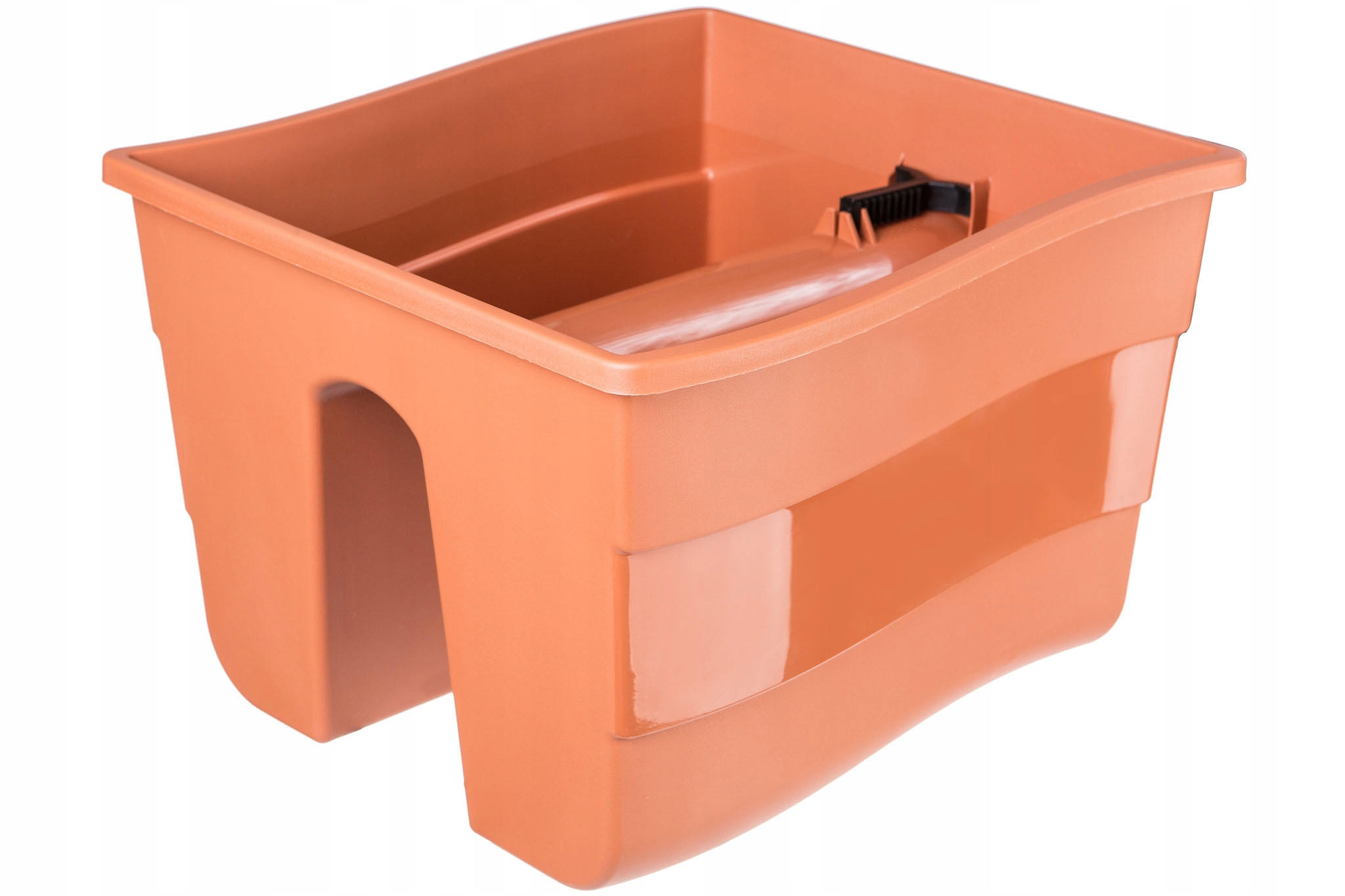 BALUSTRADENKASTEN 30 cm, Terrakotta - Terra cotta, Kunststoff (28/30cm) - KADAX