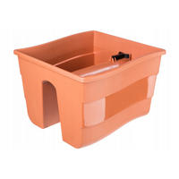 BALUSTRADENKASTEN 30 cm, Terrakotta - Terra cotta, Kunststoff (28/30cm) - KADAX