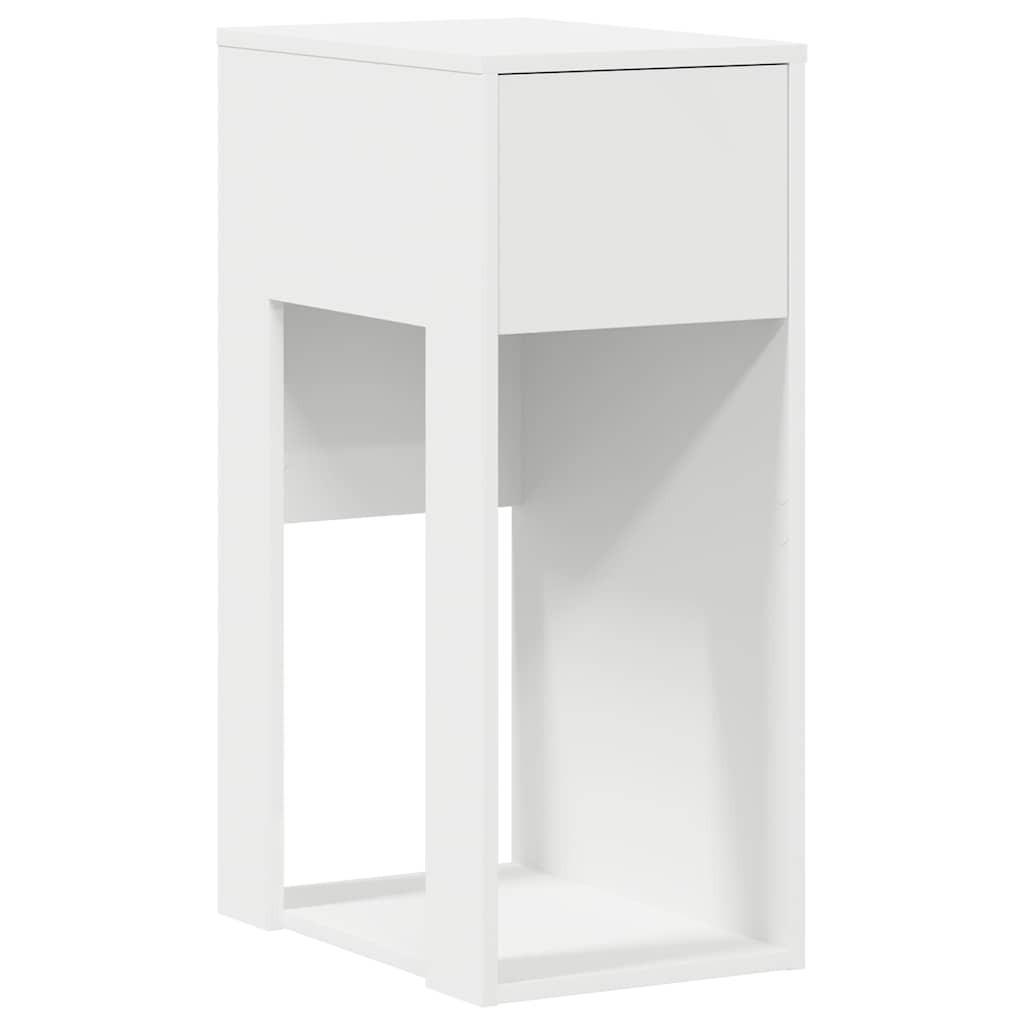 vidaXL PC-SCHRANK Weiß 30cm × 44cm × 74cm