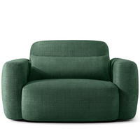 SESSEL ELOSA - Grün, Holz/Textil (145/85/115cm) - KONSIMO®