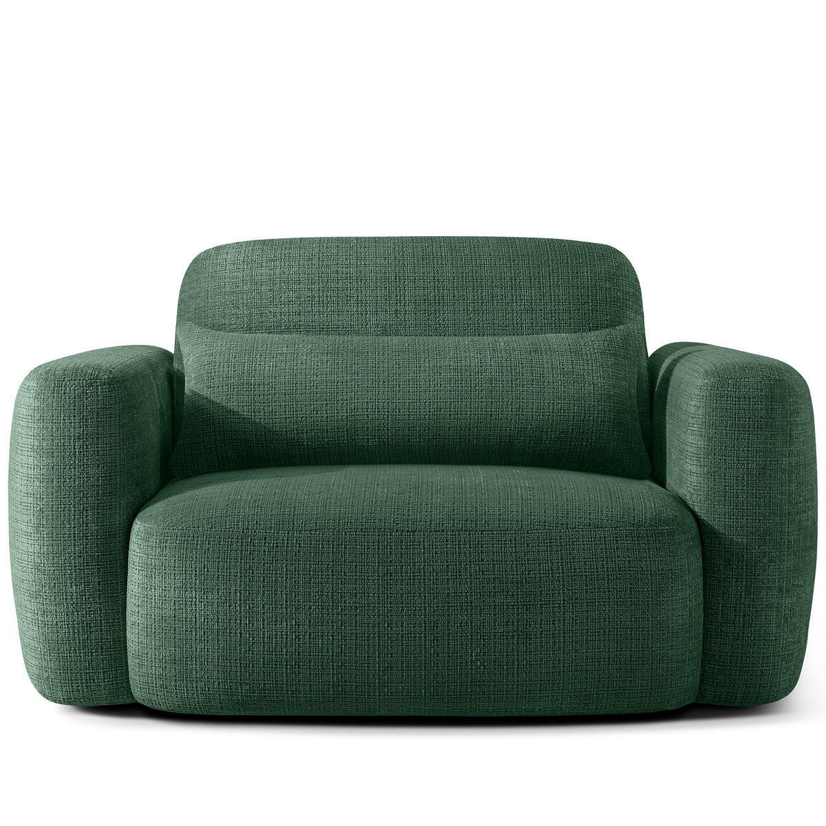 SESSEL ELOSA - Grün, Holz/Textil (145/85/115cm) - KONSIMO®