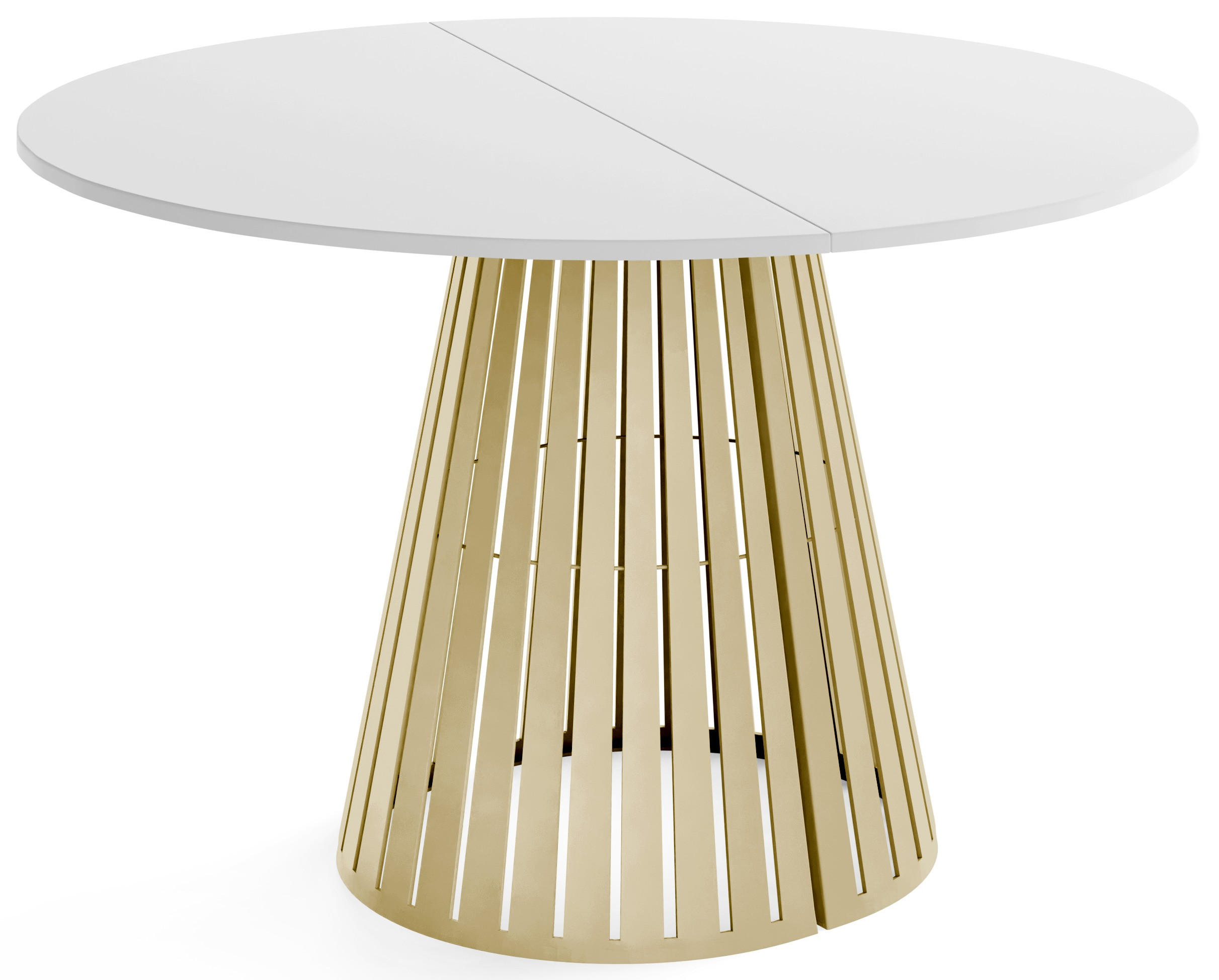 WFL Group Esstisch Weiß 196x76x120 cm