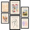 POSTER Set Mit 6 Henri Matisse Szene Drucke Des Fauvismus A3 & A4 Rahmenlos - Klar, Papier (29/3cm) - Nacnic