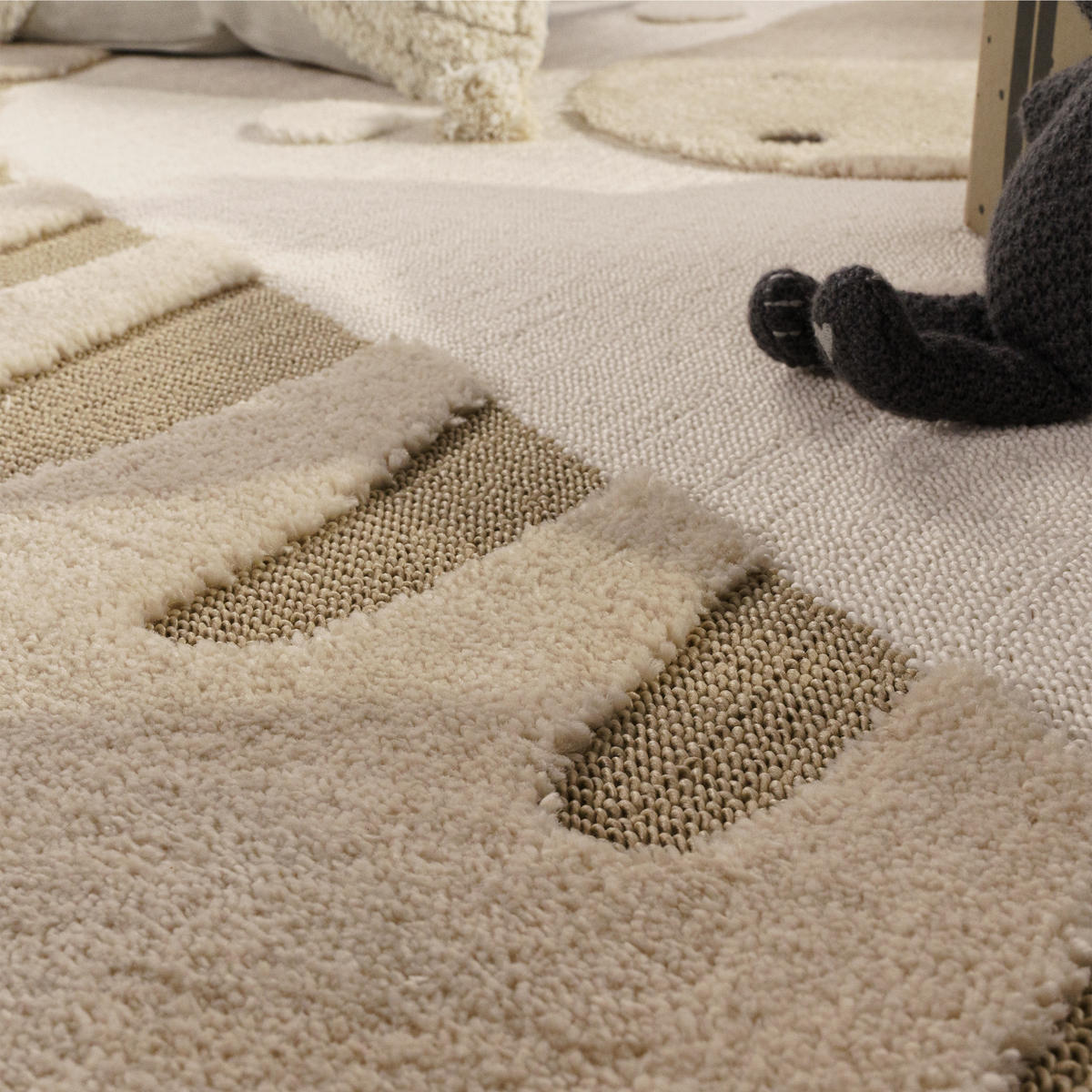 KINDERTEPPICH 120/160 cm Kika 373 - Beige, Textil (120/160cm) - Paco Home