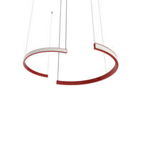 LED-HÄNGELEUCHTE - Rot, Metall (3.1/62/120cm) - Lumicom