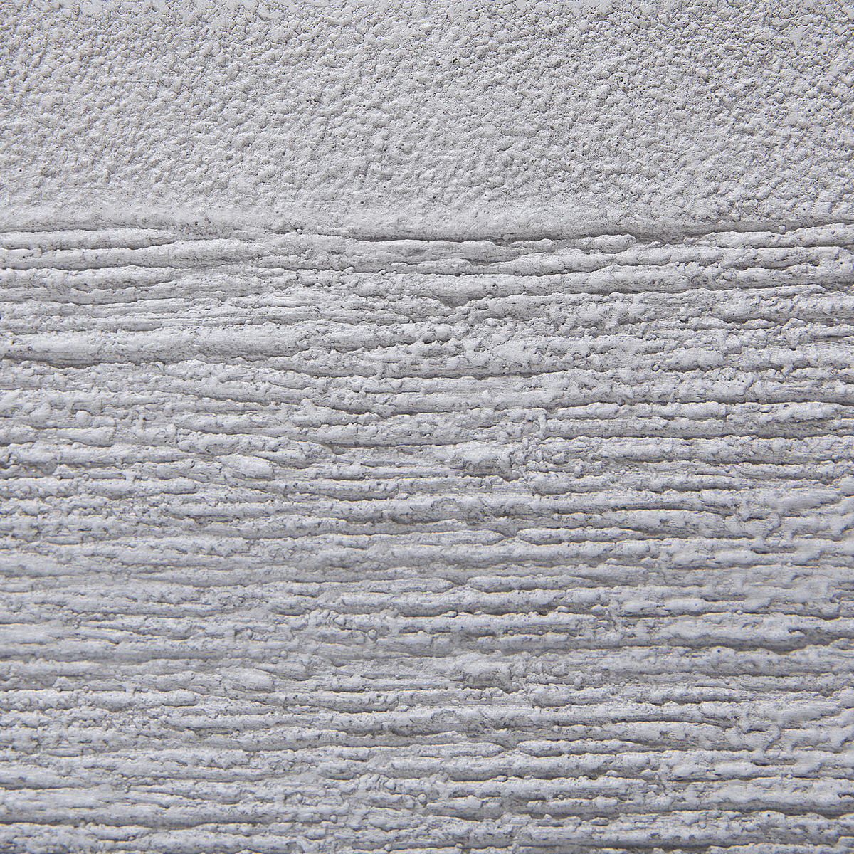 BLUMENTOPF Weiß Paros - Weiß, Naturmaterialien (38cm) - Beliani