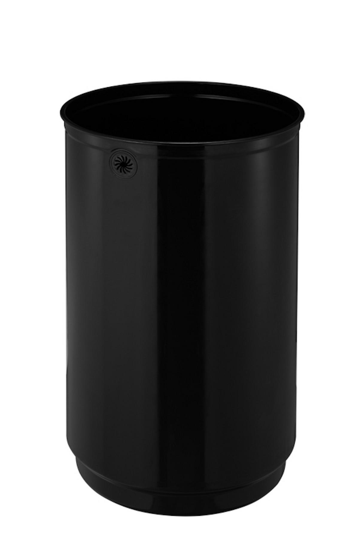 MÜLLEIMER Offener 60 Liter Edelstahl Silber - Silberfarben, Metall (37.3/68.5/40.5cm) - PROREGAL