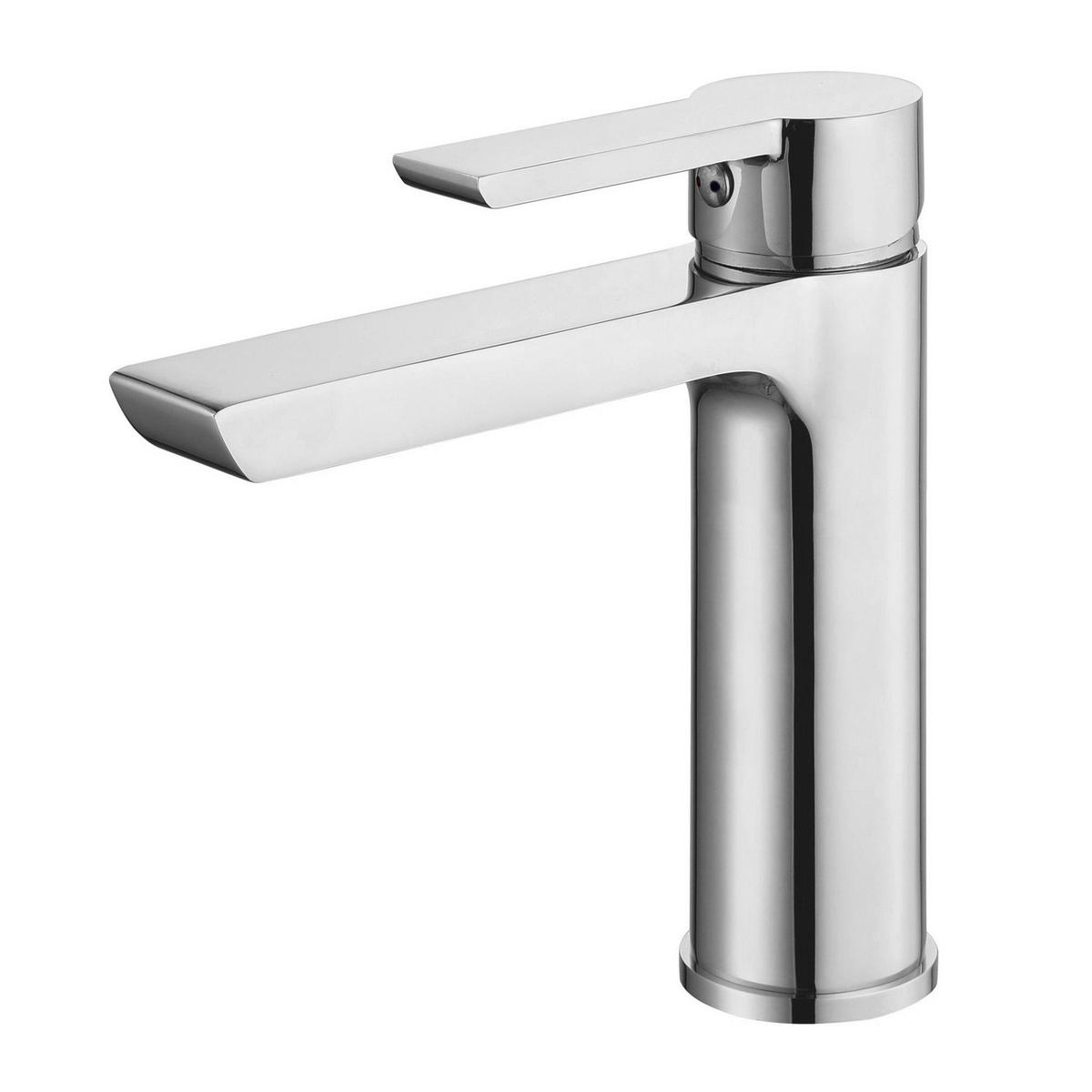 WASCHBECKENARMATUR Rea Argus Chrom Low - Chromfarben, Metall (4.5/16/14.5cm) - REA