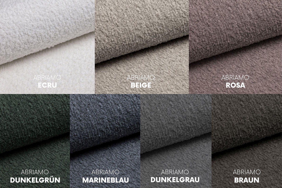 ECKSOFA TOMI Abriamo Dunkelgrün Links - Dunkelgrün, Holz (150/237cm) - Kaiser Möbel