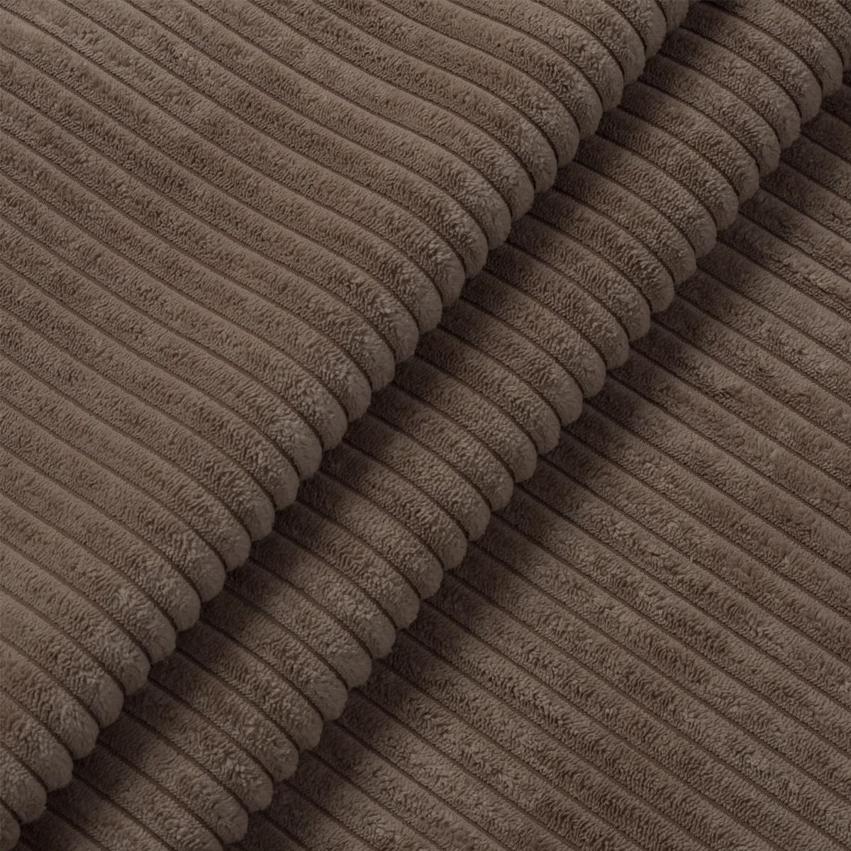 ECKSOFA TRAWANGA L mit Schlaffunktion, Beige - Beige, Textil (246/188cm) - Fedve