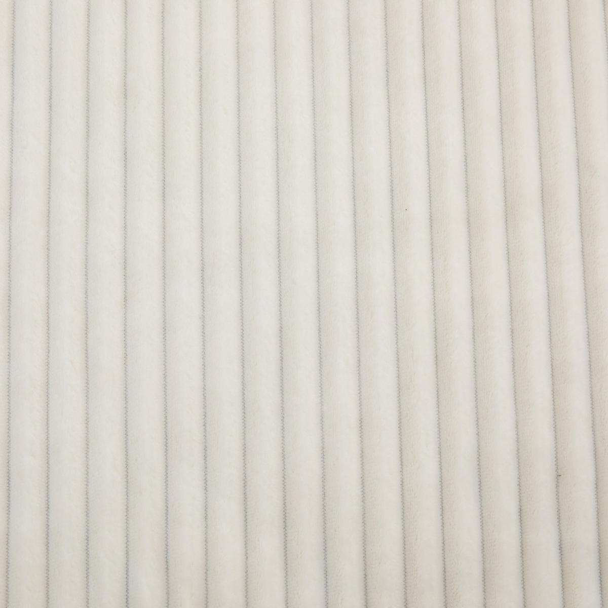 ECKSOFA 4-Sitzer Chenille Stoff Ivory Chaiselongue Funktion - Ecru, Textil (174/272cm) - Korfee
