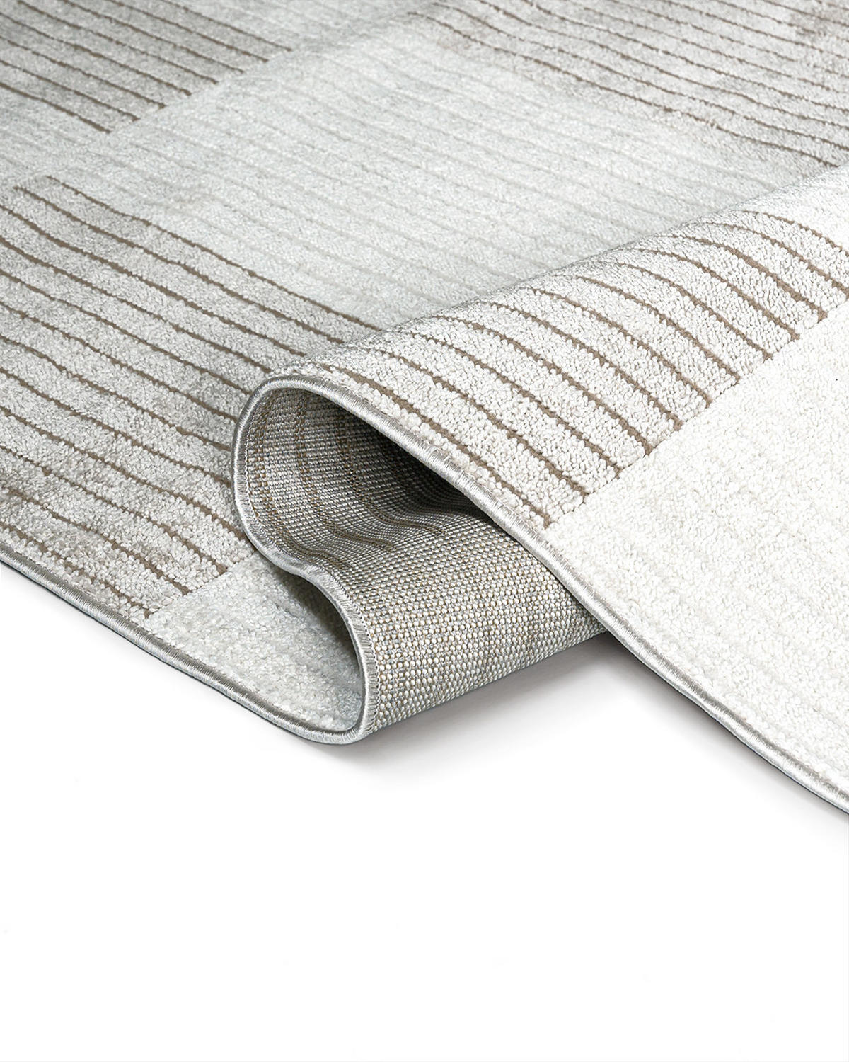 TEPPICH Mataro Ruta Mazovia 160x230cm Beige Braun Abstrakt Kurzflor - Beige, Textil (160/230cm) - Mazovia