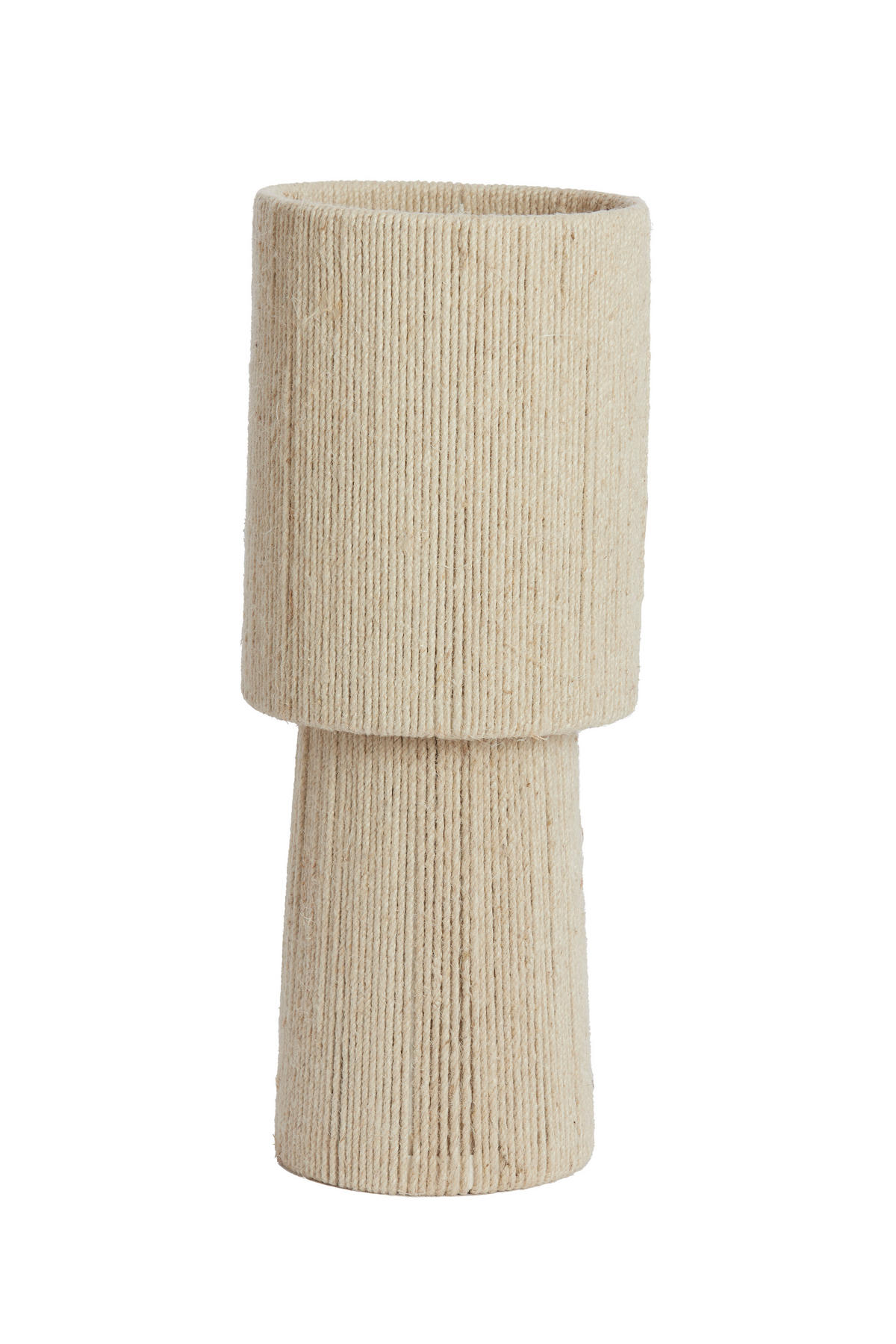 TISCHLAMPE Pitino Braun Ø21,5/54,5 cm - Beige, Textil (21.5/21.5/54.5cm) - Light & Living