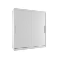 SCHWEBETÜRENSCHRANK Verona SI, Weiß Matt, 133 cm - Weiß, Holz (133/216/60cm) - B BELINI GROUP