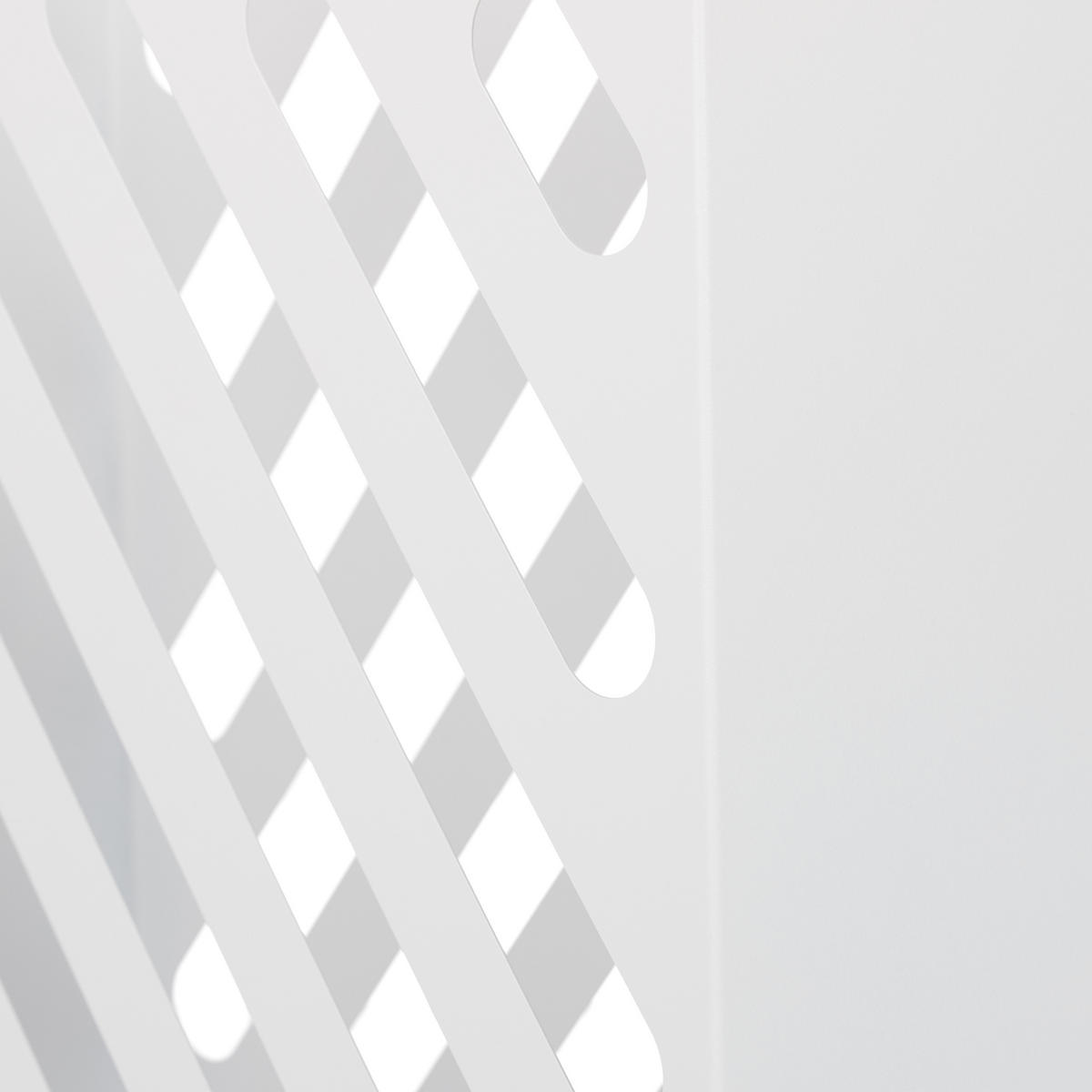 REGENSCHIRMSTÄNDER - Weiß, Metall (40/48/15cm) - Relaxdays