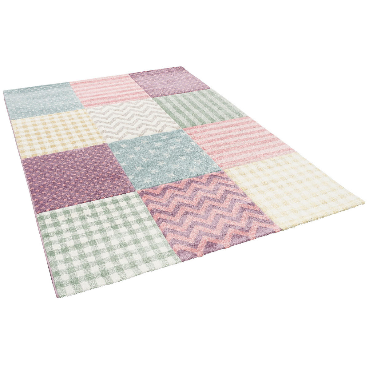 KINDER UND JUGEND TEPPICH MAUI STERNE - Multicolor, Textil (160/230cm) - Pergamon