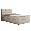 BOXBETT Reve 120 x 200 cm mit Bettkasten und Lattenrost ohne matratze - beige - Beige, Holz (120/200cm) - Homesy