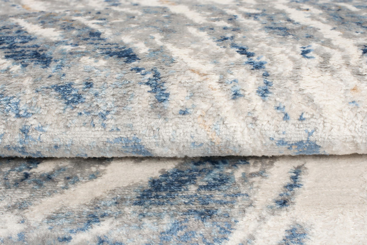 TEPPICH VALLEY Blau 120/200 cm - Blau, Textil (120/200cm) - Tapiso