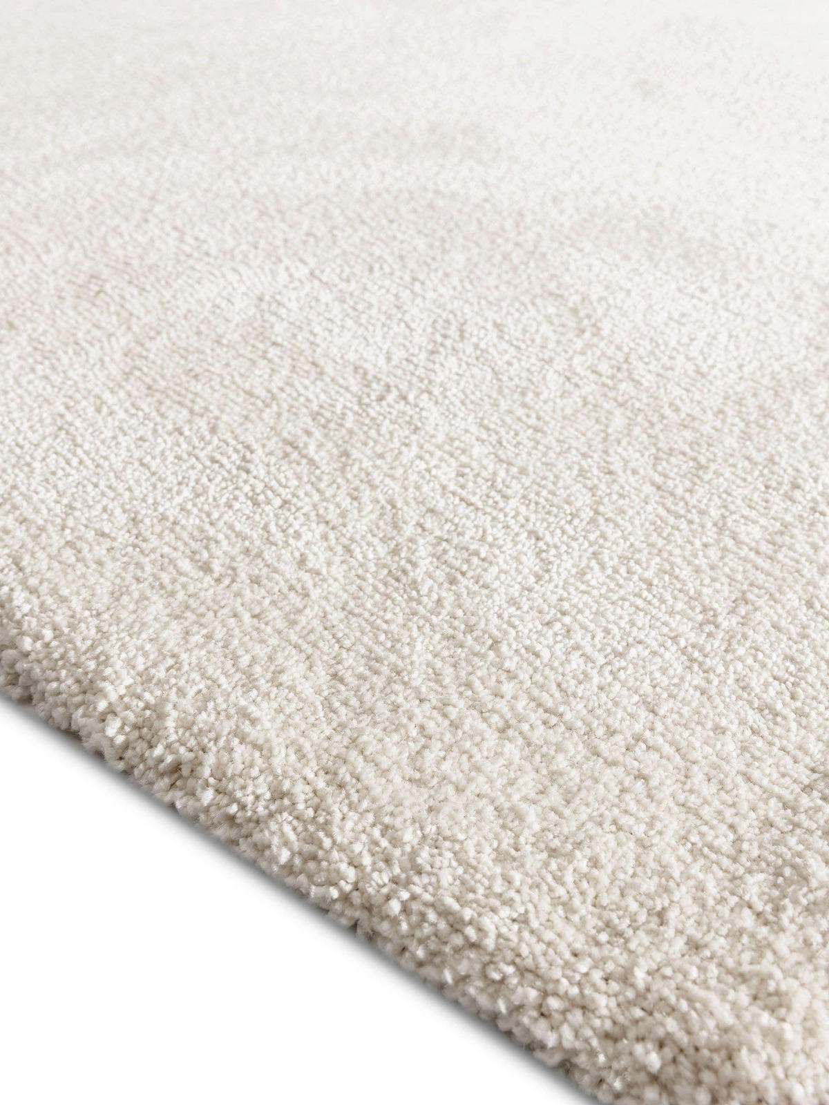 HOCHFLORTEPPICH Melvin waschbar ø 150 cm rund - Creme, Kunststoff (150/150cm) - benuta Nest