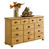 APOTHEKERKOMMODE COLMAR - Kieferfarben, Holz (117/73/35cm) - IDIMEX