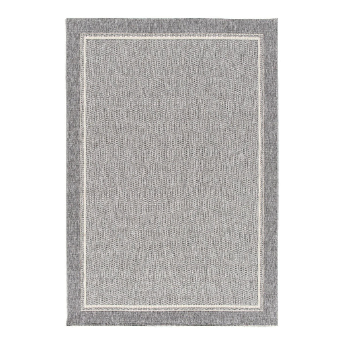 TEPPICH für Innen und Außen grau - Grau, Textil (200/290cm) - AFK Living