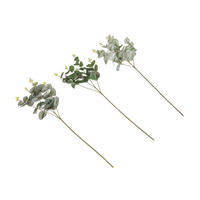 KUNSTZWEIGE Eukalyptus 3er-Set, langstielig 68 cm - Grün, Kunststoff (68cm) - Homescapes