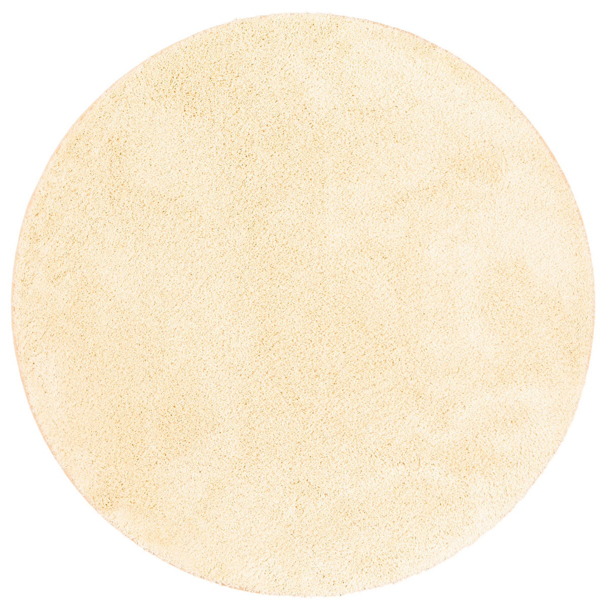 HOCHFLOR SHAGGY TEPPICH PALACE RUND - Naturfarben, Textil (160/160cm) - Snapstyle