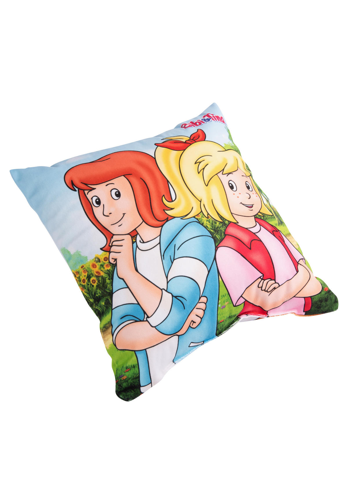KINDERKISSEN Bibi & Tina Freundschaft 30 x 30 cm - Multicolor, Textil (30/30cm) - United Labels