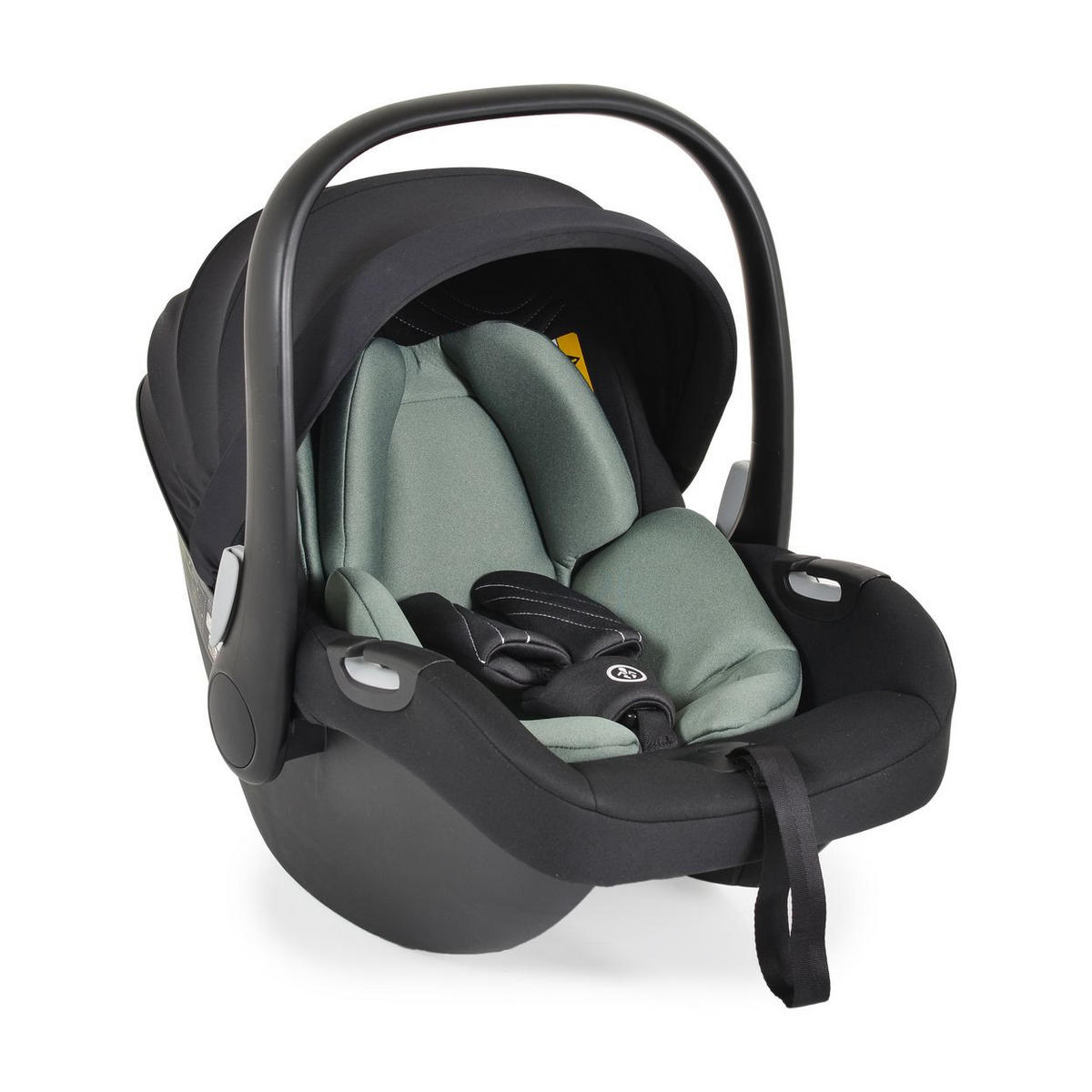 BABYSCHALE i-Size (40 - 83 cm) grün Gruppe 0+ Gurt, verstellbare Kopfstütze - Grün, Kunststoff (43/68/56cm) - Cangaroo