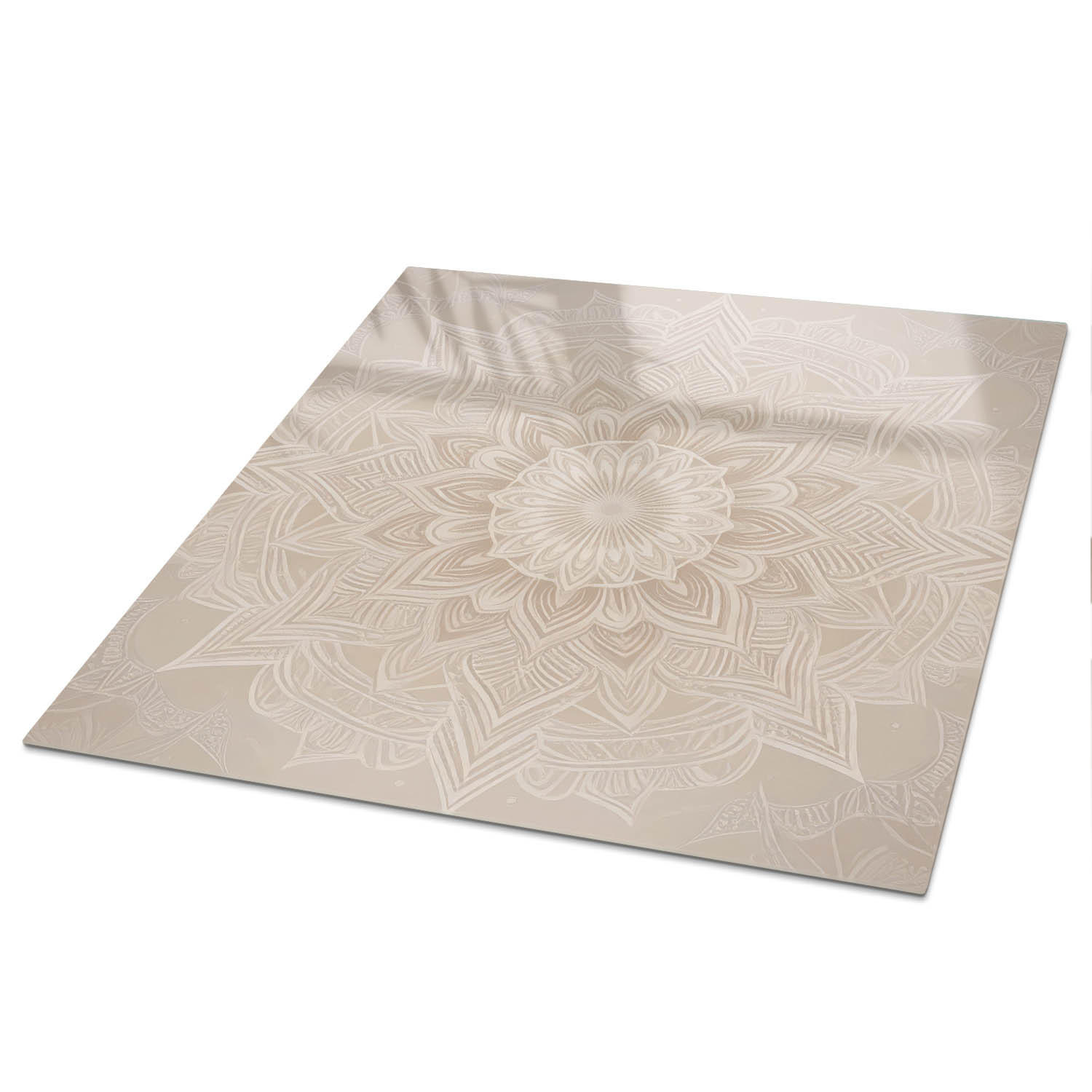 Wallfluent Tischplatte Creme 50x0.4x50 cm