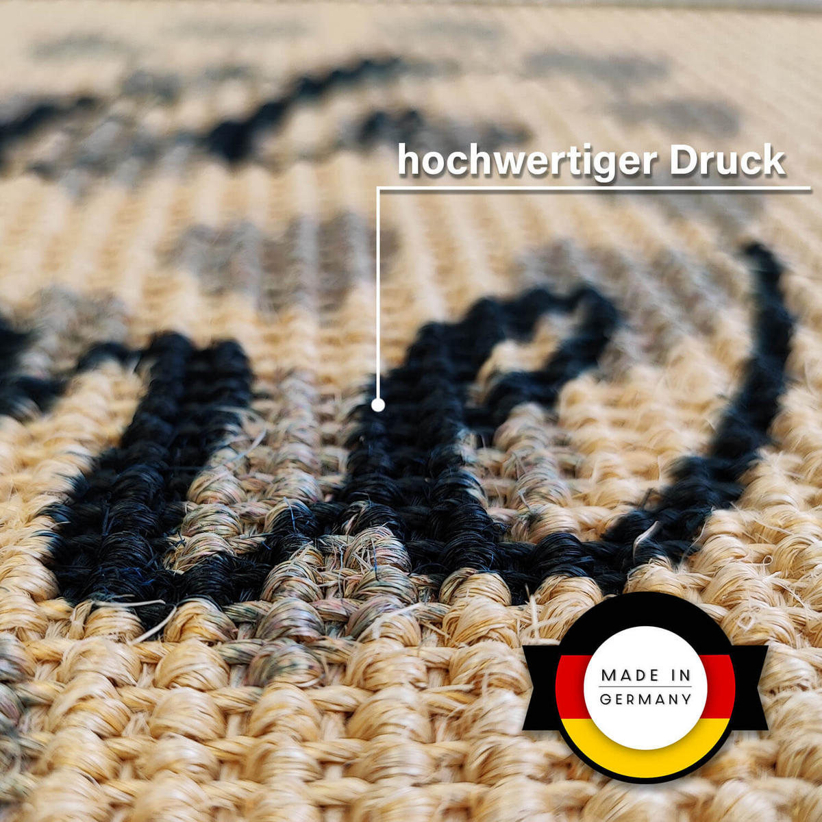 FUSSMATTE ECO-SISAL - Hellgrün, Textil (45/90cm) - WohnDirect