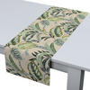 TISCHLÄUFER Tropical Island, grün und beige, 40x130 cm - Beige/Grün, Textil (40/130cm) - Dekoria