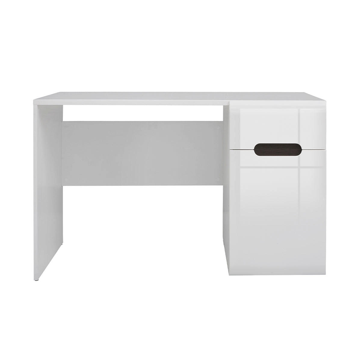 SCHREIBTISCH Darrel Weiß - Weiß, Holzwerkstoff (66/120/75cm) - Petits-meubles
