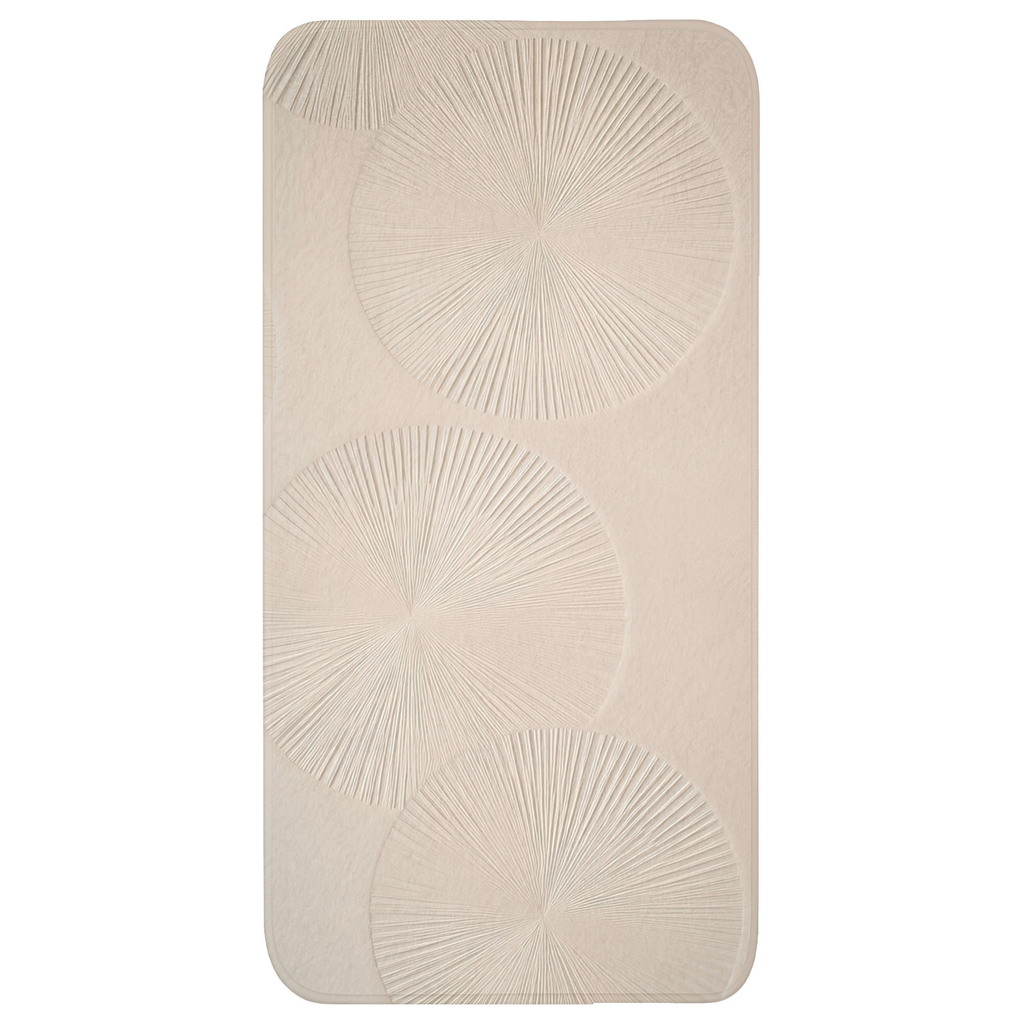OnlyWow KOUPELNOVÁ PŘEDLOŽKA Japandi - Béžová - Moderní 60x120 cm