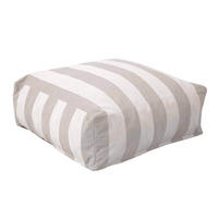 OUTDOOR-SITZSACK, Beigefarbe - Beige, Textil - Oviala