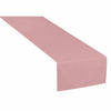 TISCHLÄUFER IN LEINENOPTIK DOVE Blickdicht - Rosa, Textil (150/50/0.5cm) - Tom Tailor