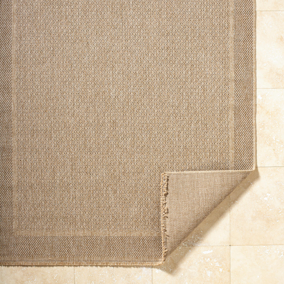 OUTDOORTEPPICH Jute-Optik 160/213 cm Beige - Braun, Kunststoff/Textil (160/213cm) - LIVABLISS
