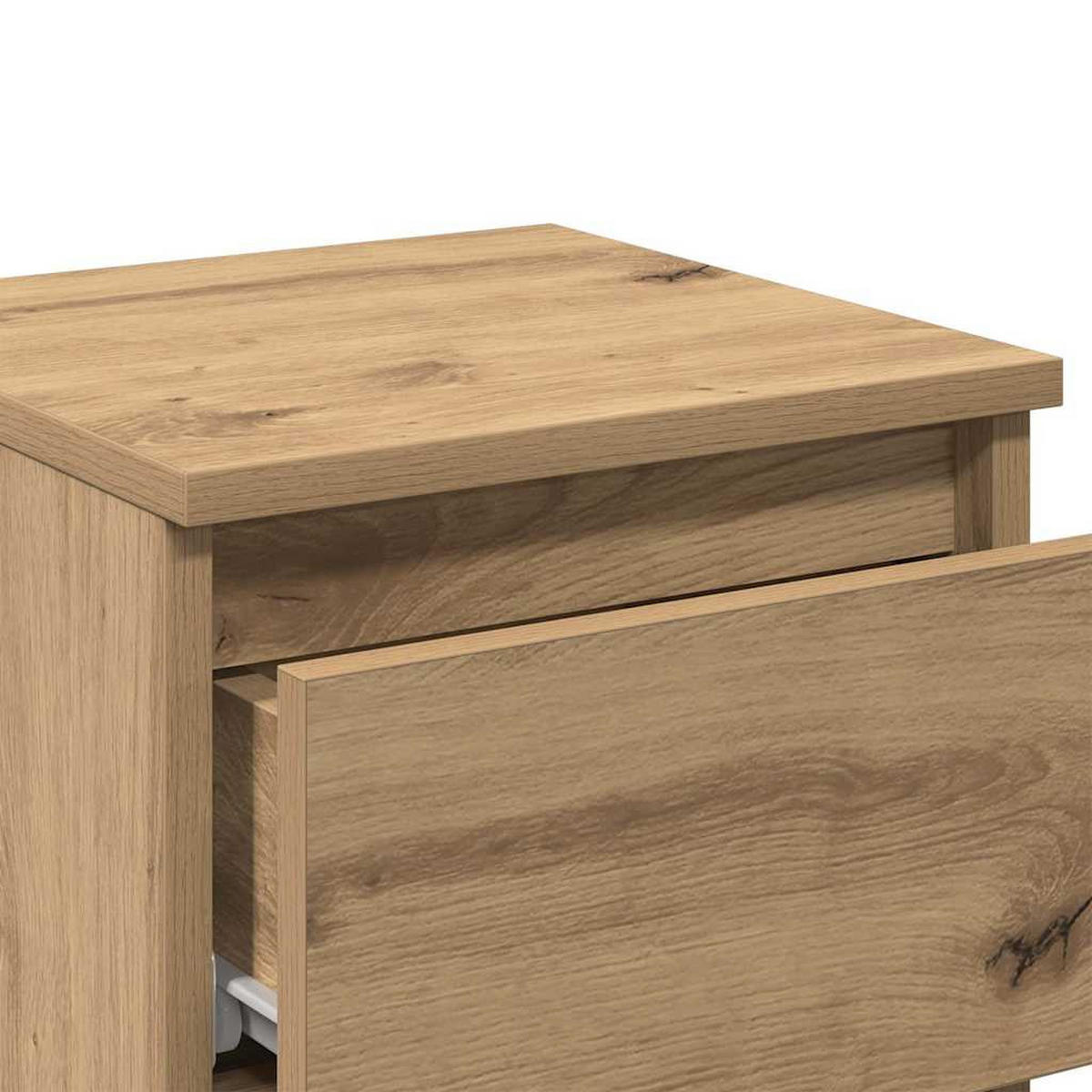 NACHTTISCH Artisan-Eiche 30/30/40 Cm Holzwerkstoff - Braun, Holzwerkstoff (30/40/30cm) - vidaXL