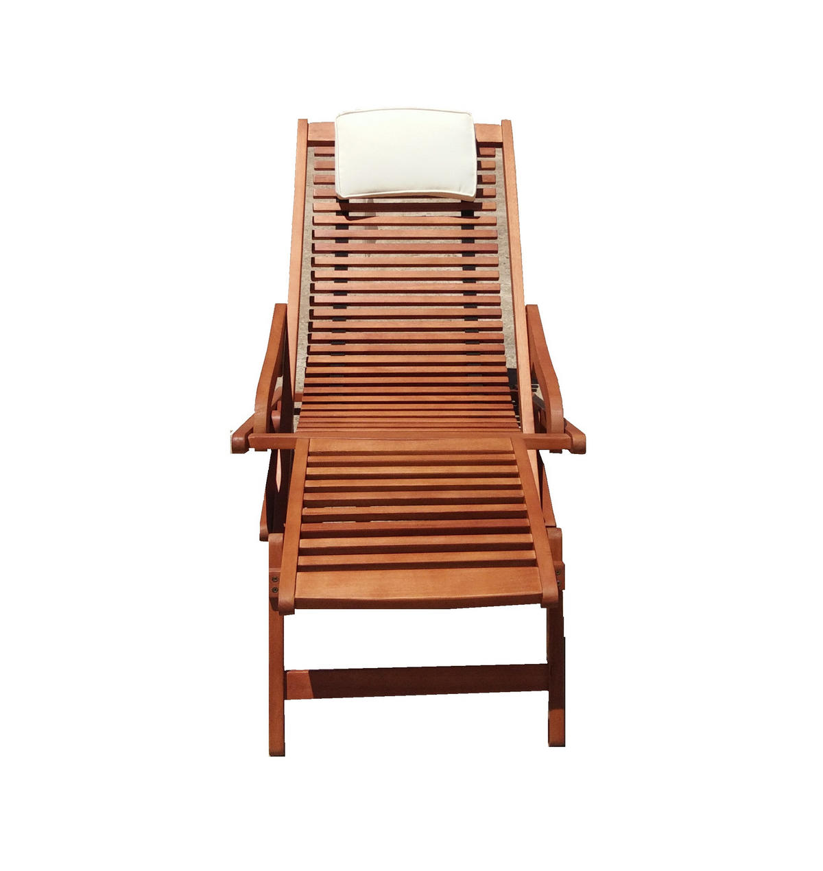 LIEGESESSEL RIO Relax Liege - Eukalyptusholzfarben, Holz (60/78/145cm) - Sedex