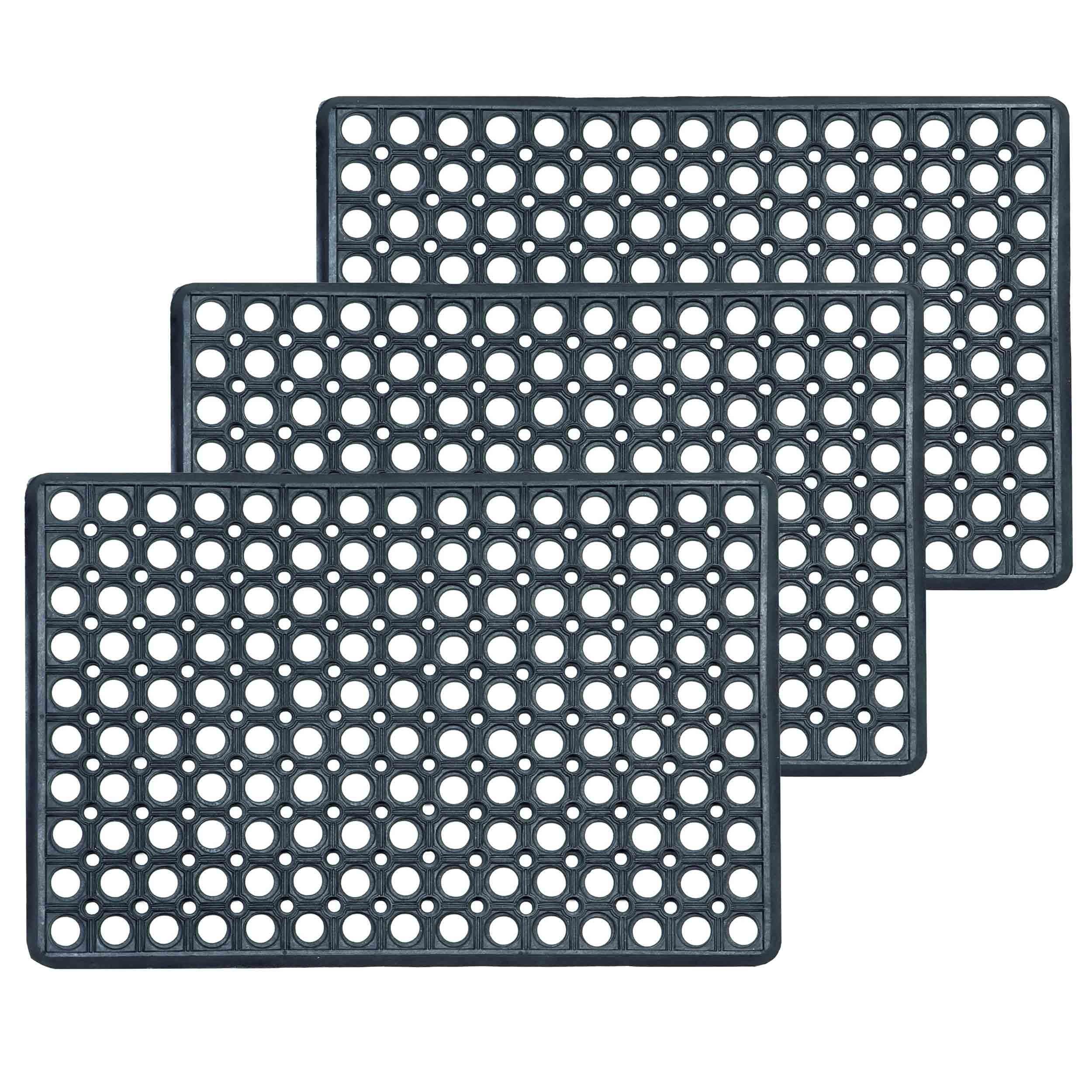 FUSSMATTE FÜR AUßEN PROFIL SETS - Anthrazit, Textil (40/60cm) - Astra
