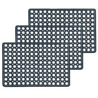 FUSSMATTE FÜR AUßEN PROFIL SETS - Anthrazit, Textil (40/60cm) - Astra
