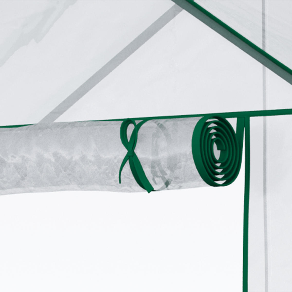 GEWÄCHSHAUS 142x73x195 cm Regal - Transparent, Metall (142/195/73cm) - Fortuna Lai