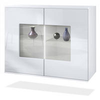 KOMMODE Grömitz Weiß Hochglanz - Weiß Hochglanz, Holzwerkstoff (92.5/73.5/35cm) - Vladon