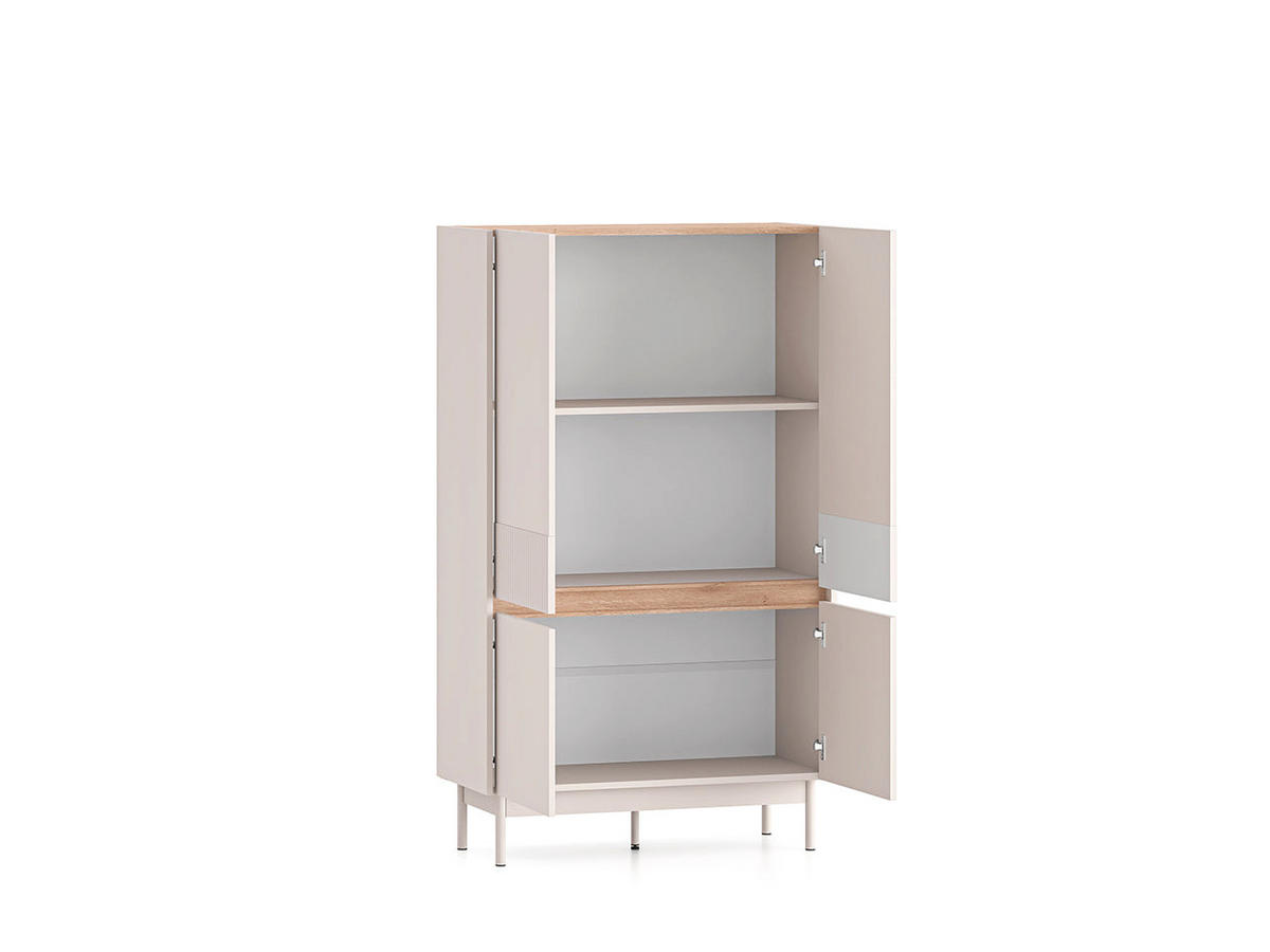 KOMMODE – 92 cm – Dunea – Eichefarben - Eichefarben, Holzwerkstoff (92/156/40cm) - hi-markt