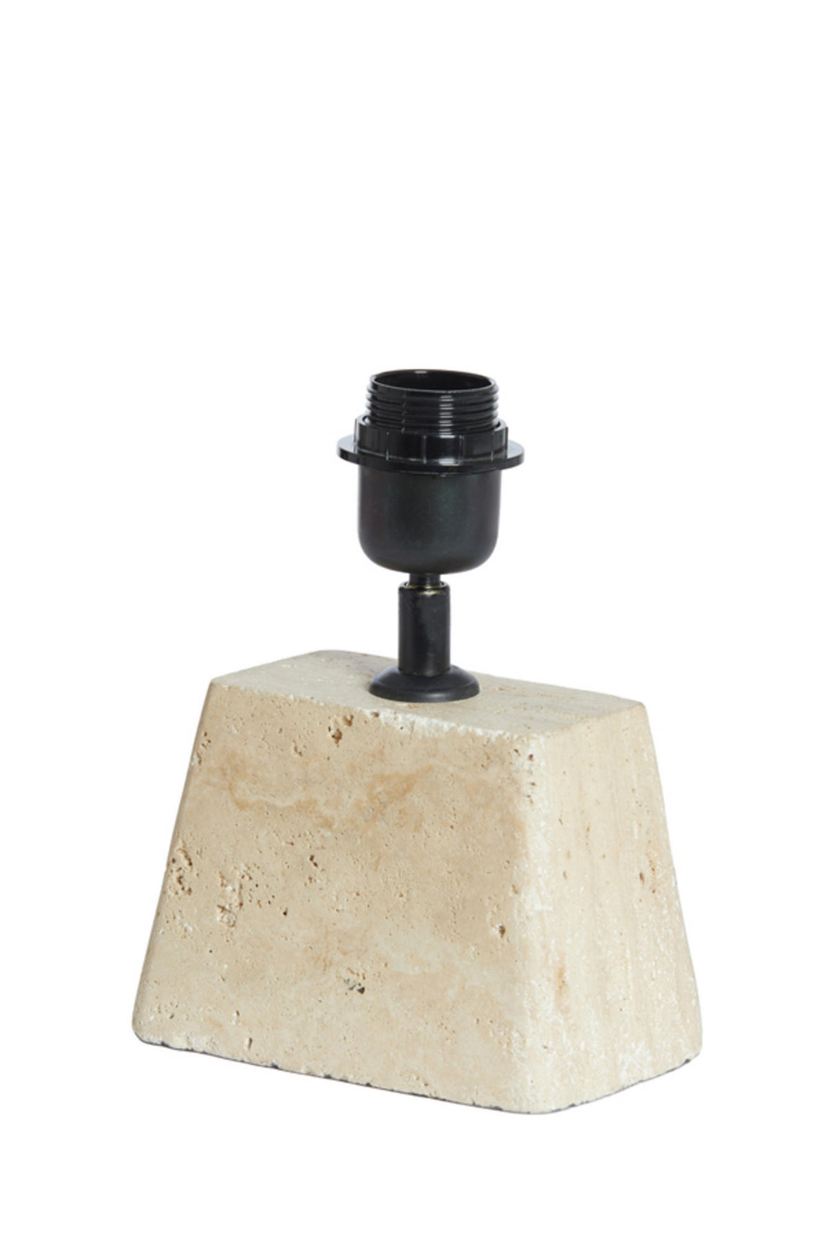 LAMPENFUSS Kardan Braun 16/10/21 cm - Braun, Stein (16/10/21cm) - Light & Living