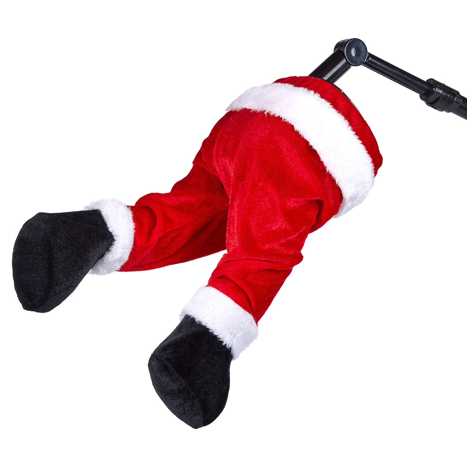 DEKO-SANTA X-Mas - Rot, Kunststoff (17/35/17cm) - Butlers