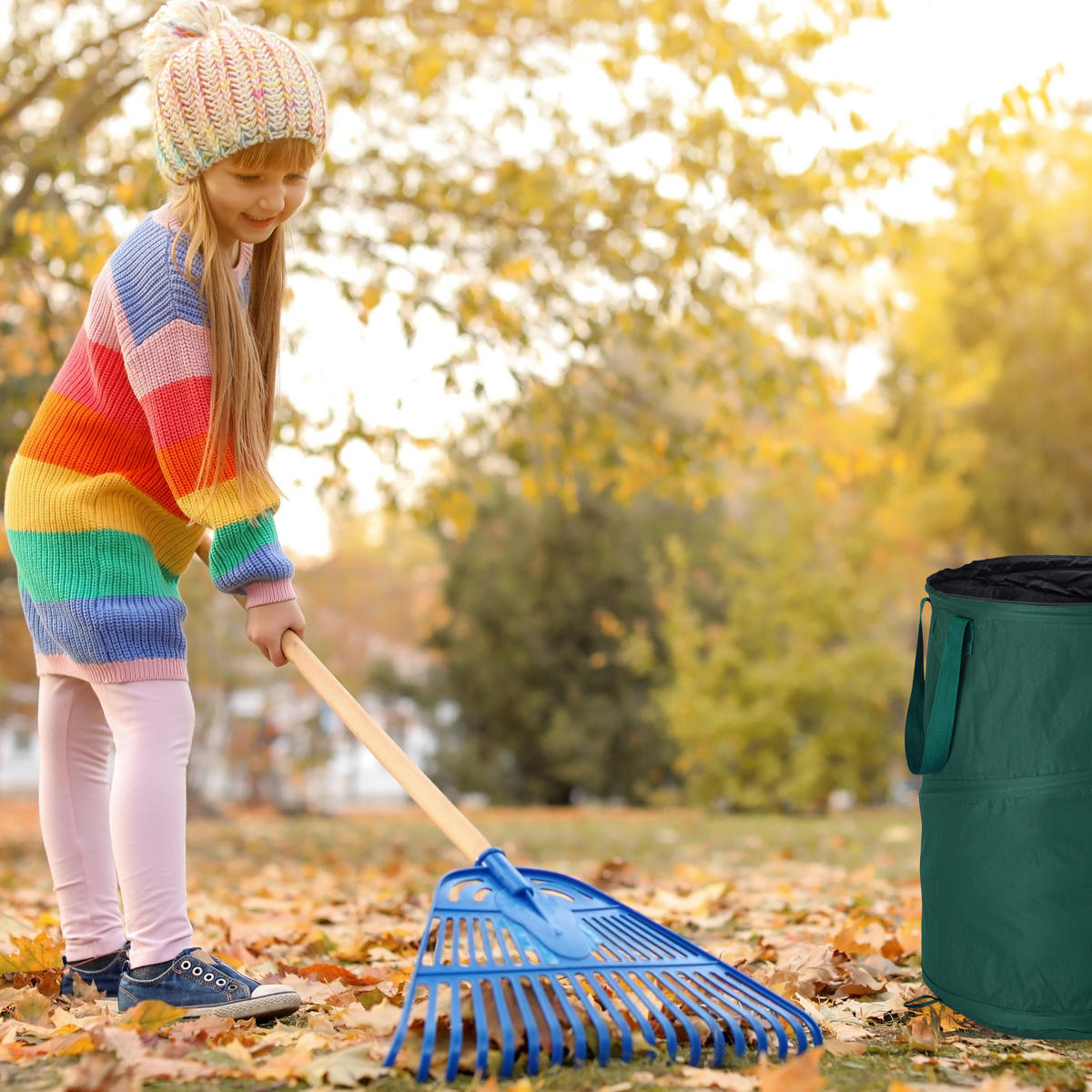 3XLAUBSACK - Dunkelgrün, Kunststoff/Textil (55/63/55cm) - Relaxdays
