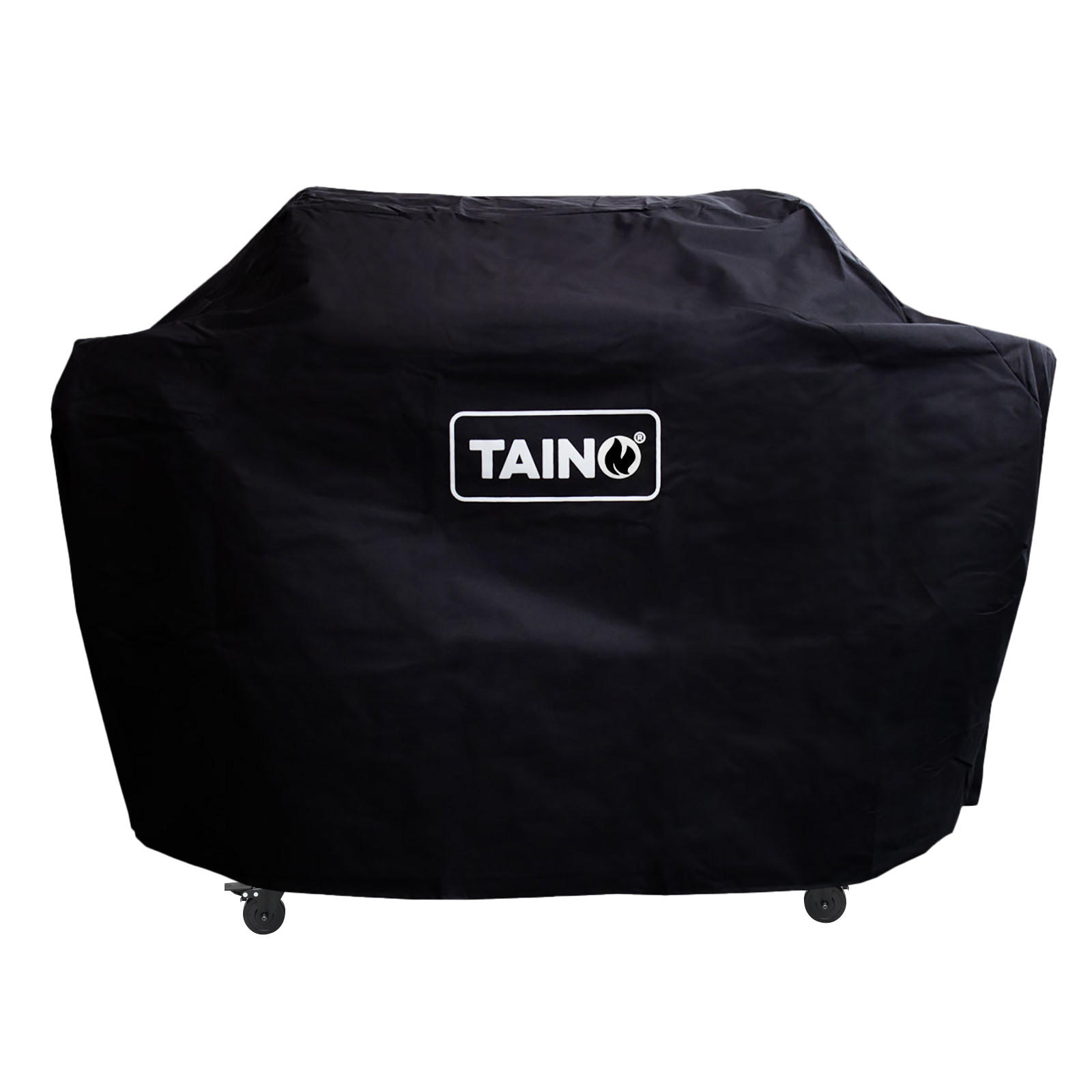 GRILLABDECKHAUBE PLATINUM BLACK 3+1 - Schwarz, Textil (129/107/48cm) - TAINO
