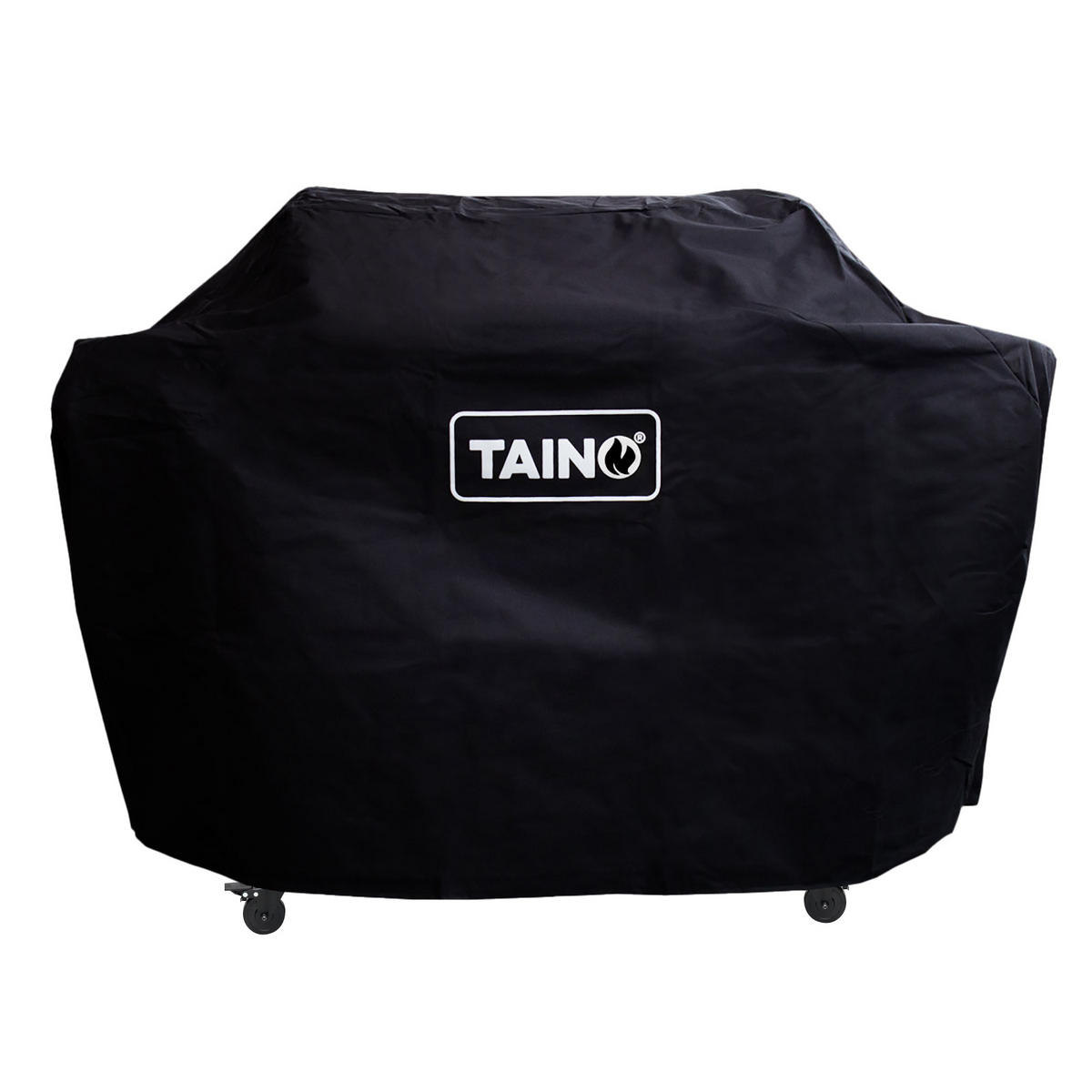 GRILLABDECKHAUBE PLATINUM BLACK 3+1 - Schwarz, Textil (129/107/48cm) - TAINO