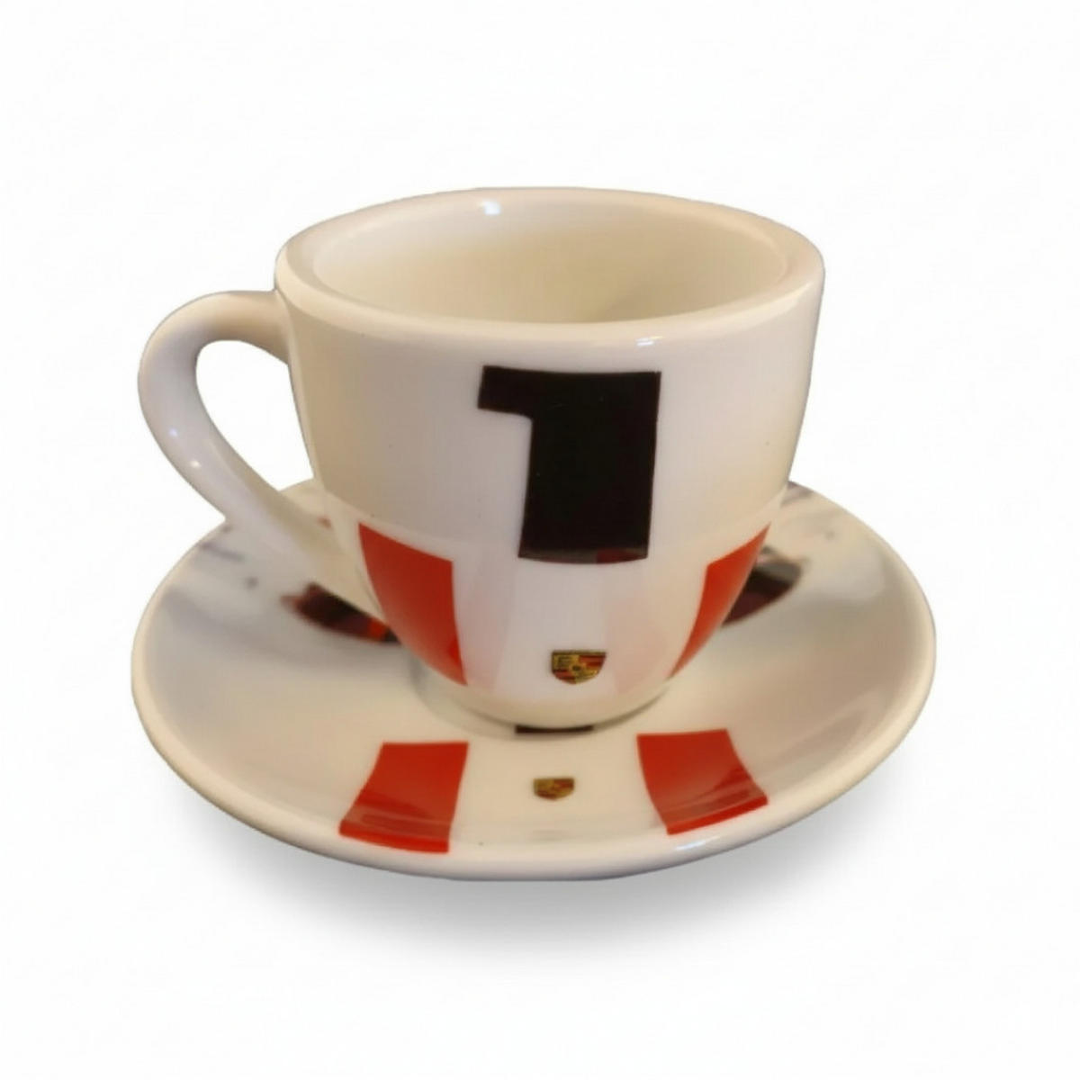 ESPRESSOTASSE Bergspyder Mehrfarbig Keramik mit Untertasse 2-teilig 0,09 L - Multicolor, Keramik (0.09L) - Porsche